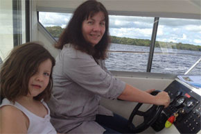 Shannon Boat Hire Gallery - The real Captain!