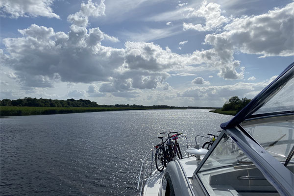 Cruising to lough Derg on a Silver Shadow