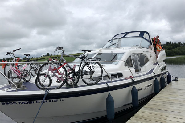 Shannon Boat Hire Gallery - Shall we cycle?
