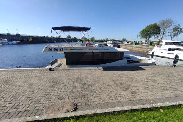 Horizon 1 moored at Banagher Harbour