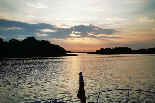 Cruising on Lough Erne