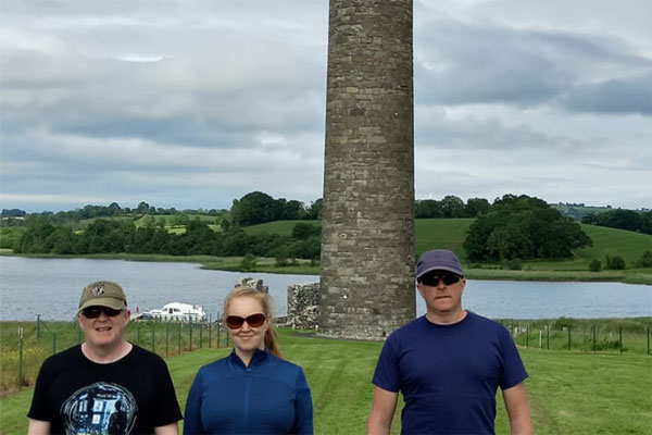 Visiting Devenish Island on Lough Erne