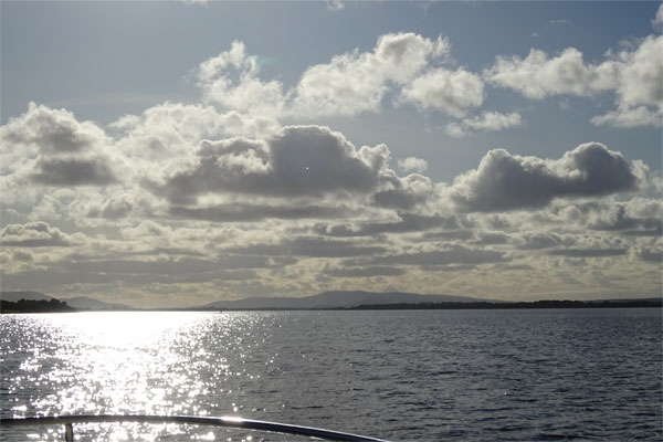 Crossing Lough Derg on a Town Star