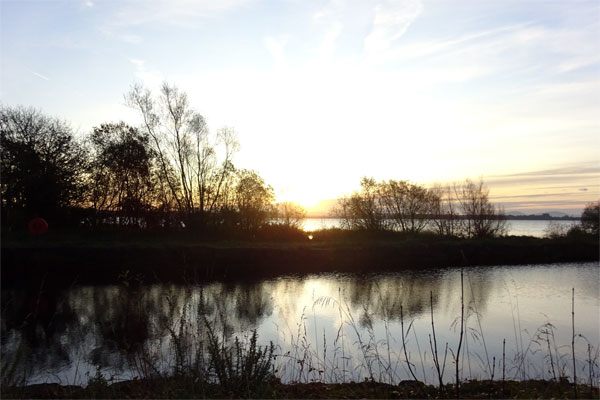 Sunrise over Lough Derg