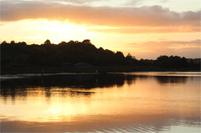 Sunset on the Shannon