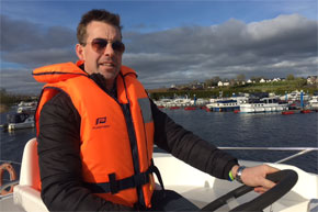 Shannon Boat Hire Gallery - Driving a Shannon Star