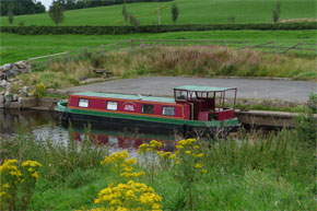 Shannon Boat Hire Gallery - Dutch Class moored on the Shannon-Erne Waterway