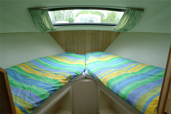 One of the cabins on the Caprice.