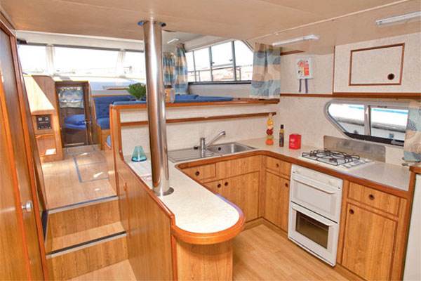 The Galley on the Classique Cruiser