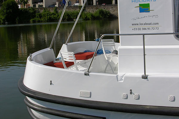 View from the aft deck of the P1120R