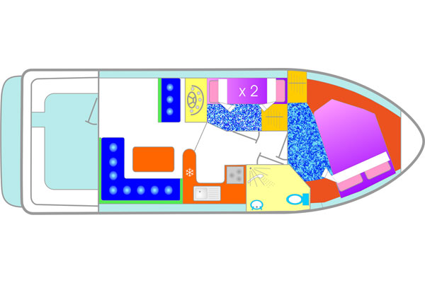 Layout plan of the Limerick Class Cruiser.