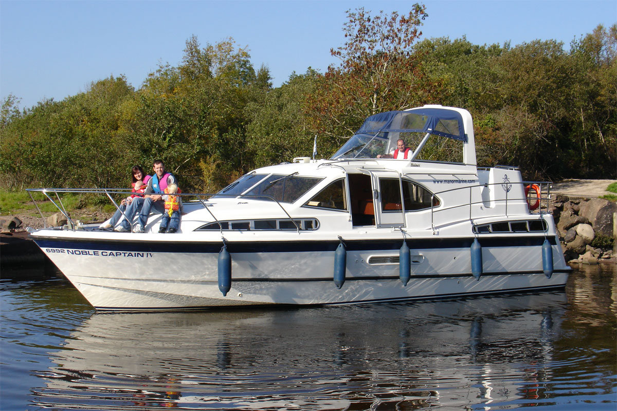 Boats for Hire on the Shannon River - Noble Captain