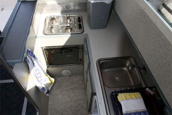 The Galley on the Wave Princess Cruiser - Shannon River Boat hire Ireland.