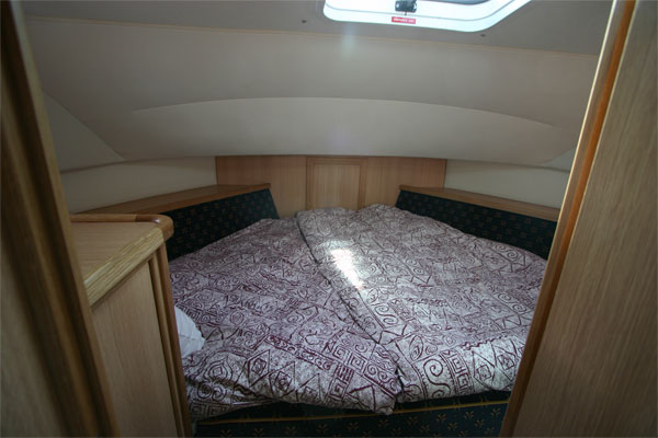 The forward cabin on the Roscommon Class cruiser.