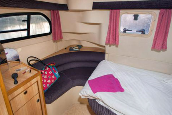 Rear Sleeping Cabin on the Consul Cruiser