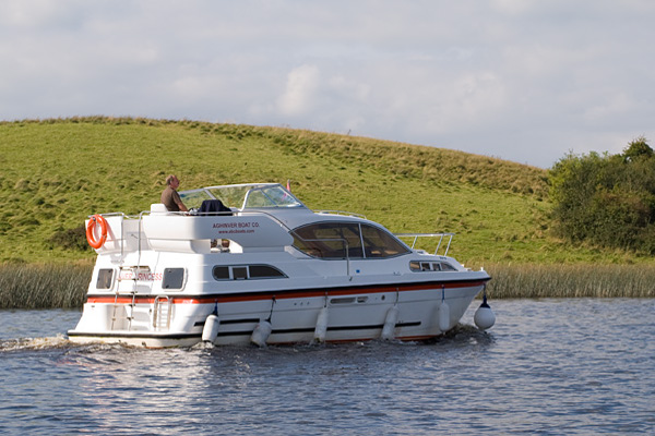 Shannon River Boat Hire Ireland Silver Dawn