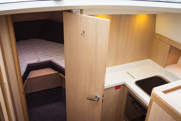 Sleeping Cabin on the Inver Queen Hire Boat