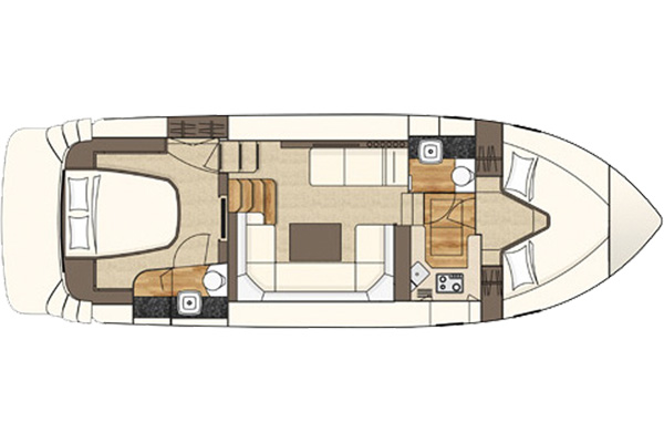 Layout Plan of the Inver Queen Hire Boat