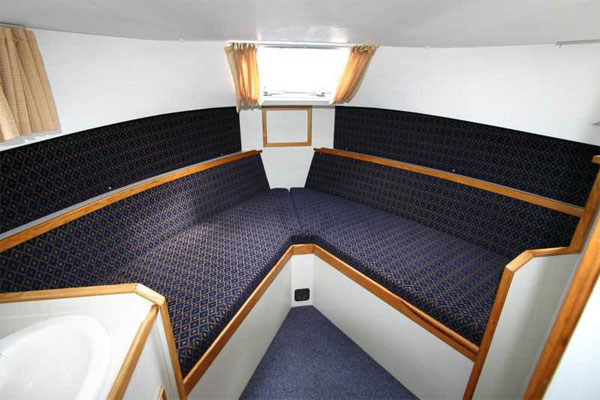 Forward Cabin on the Kilkenny Class Hire Boat