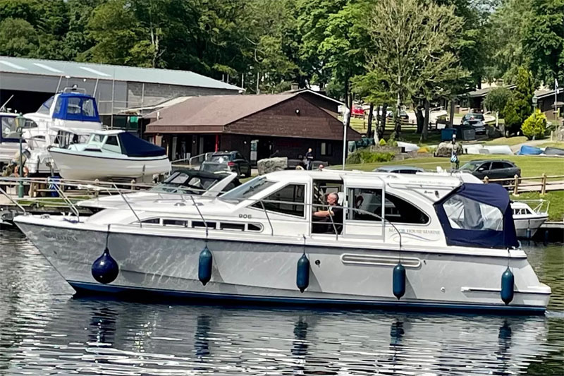 Boats for Hire on the Shannon River - Noble Lady