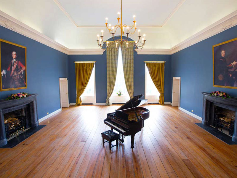 Steinway concert piano at King House in Boyle