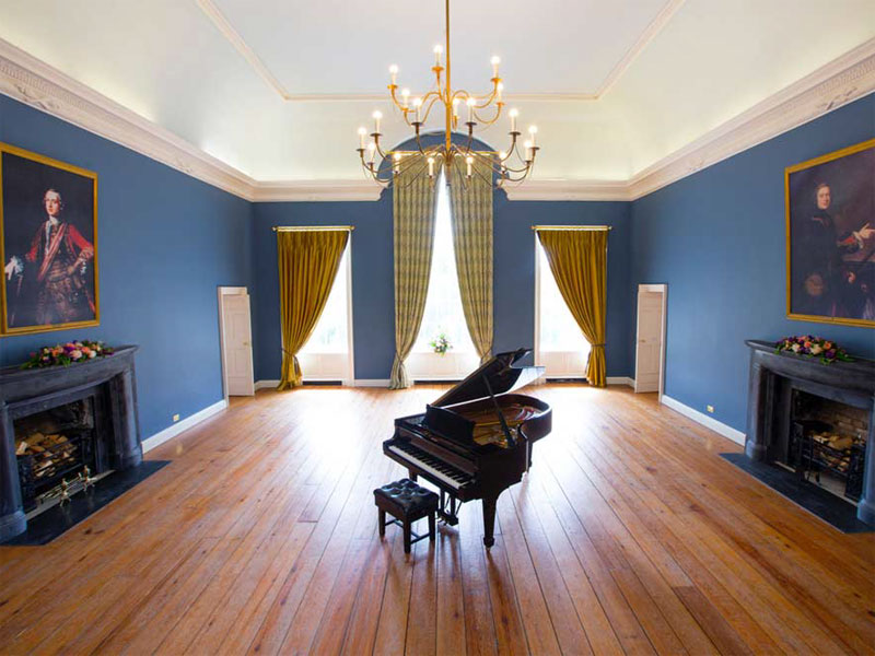 Steinway concert piano at King House in Boyle