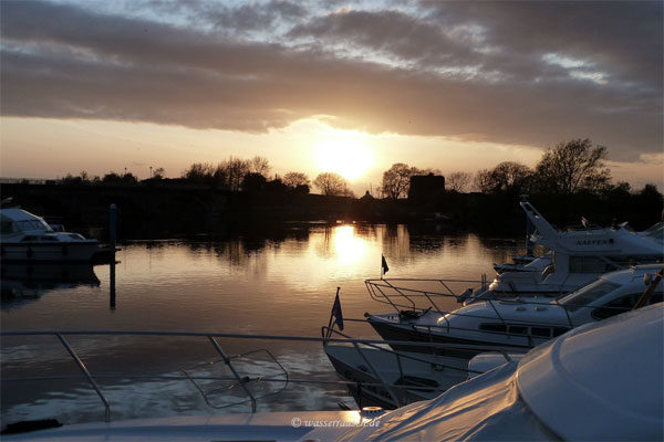Shannon River Suggested Cruises - Banagher, One Week Heading North