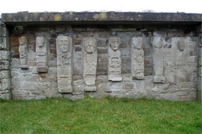 Boa Figures on White Island on Lough Erne