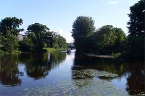 Cruising towards Belturbet