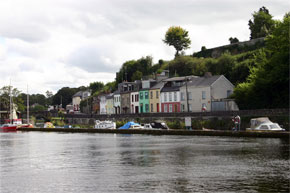 Killaloe from the river Shannon.