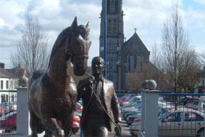 Horse Fair Monument at Ballinasloe