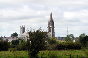 The church at Ballinasloe