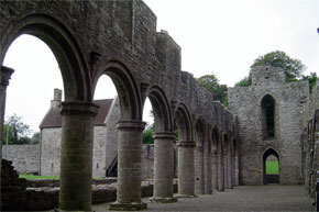 The ruins of Boyle Abbey.