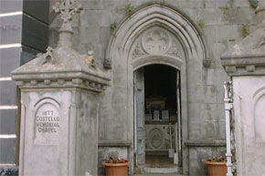 The Costelloe Memorial Chapel in Carrick-on-Shannon, reputedly the second smallest chapel in the world.