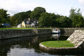 Garrykennedy harbour on Lough Derg, boat Hire Travel Guide Ireland